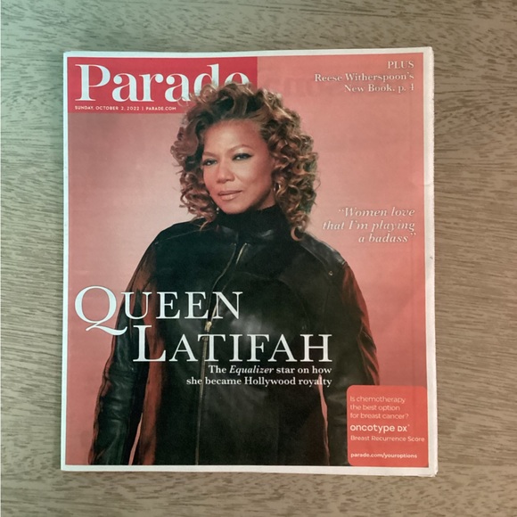 Two Parade Newspaper featuring Steve Martin and Queen Latifah - Picture 5 of 7